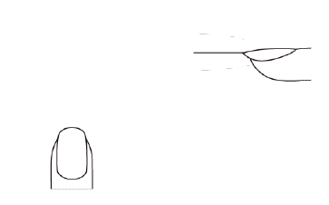 ネイルファイルのあて方